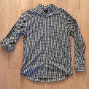 Gap Blue/White button down dress shirt